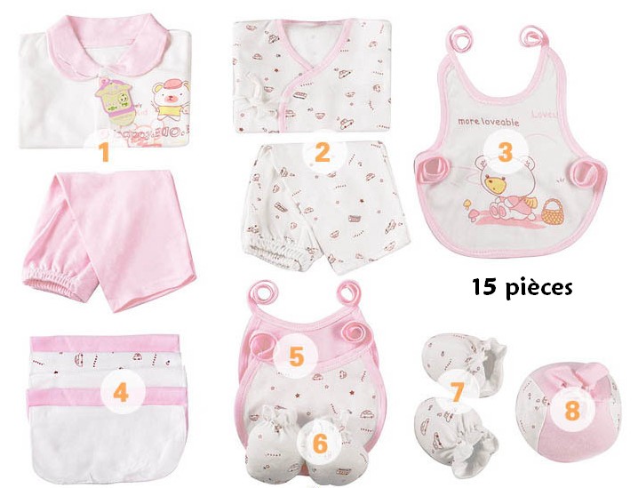 pack bébé 15 pièces